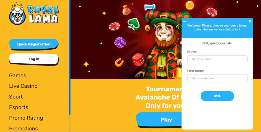 Experience Thrilling Gaming at Online Casino Royal Lama 9